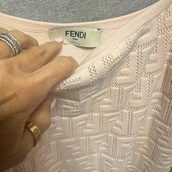 Fendi Blush Knit dress - Picture 1 of 5